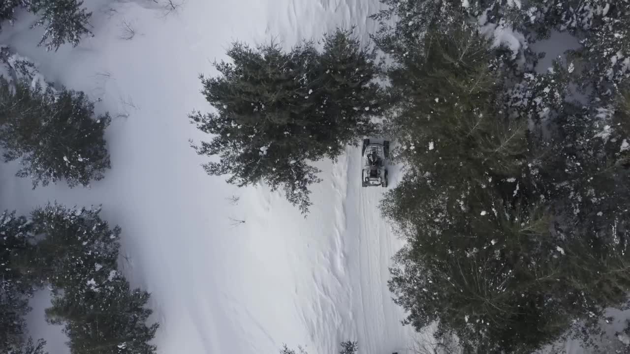 Download Stock Video Driving Over Fresh Snow Live Wallpaper For PC