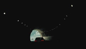 Stock Video Driving In A Dark Tunnel Live Wallpaper For PC