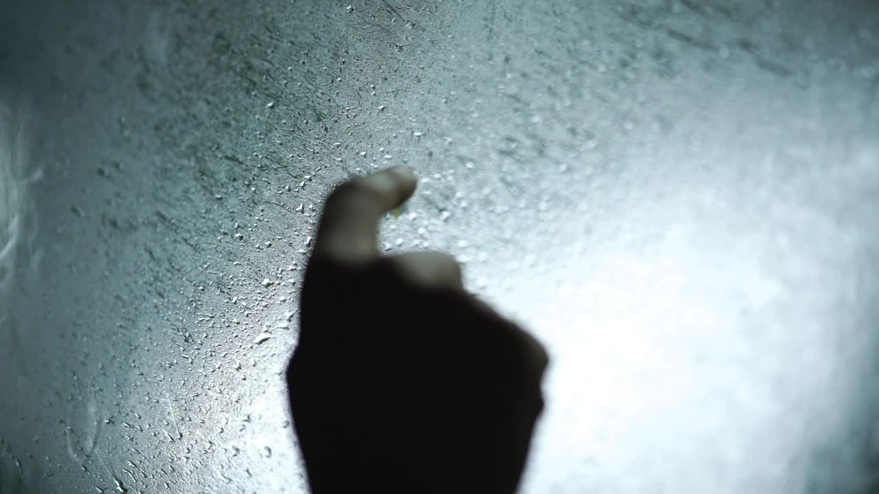 Download Stock Video Drawing A Heart On A Foggy Window On A Rainy Live Wallpaper For PC