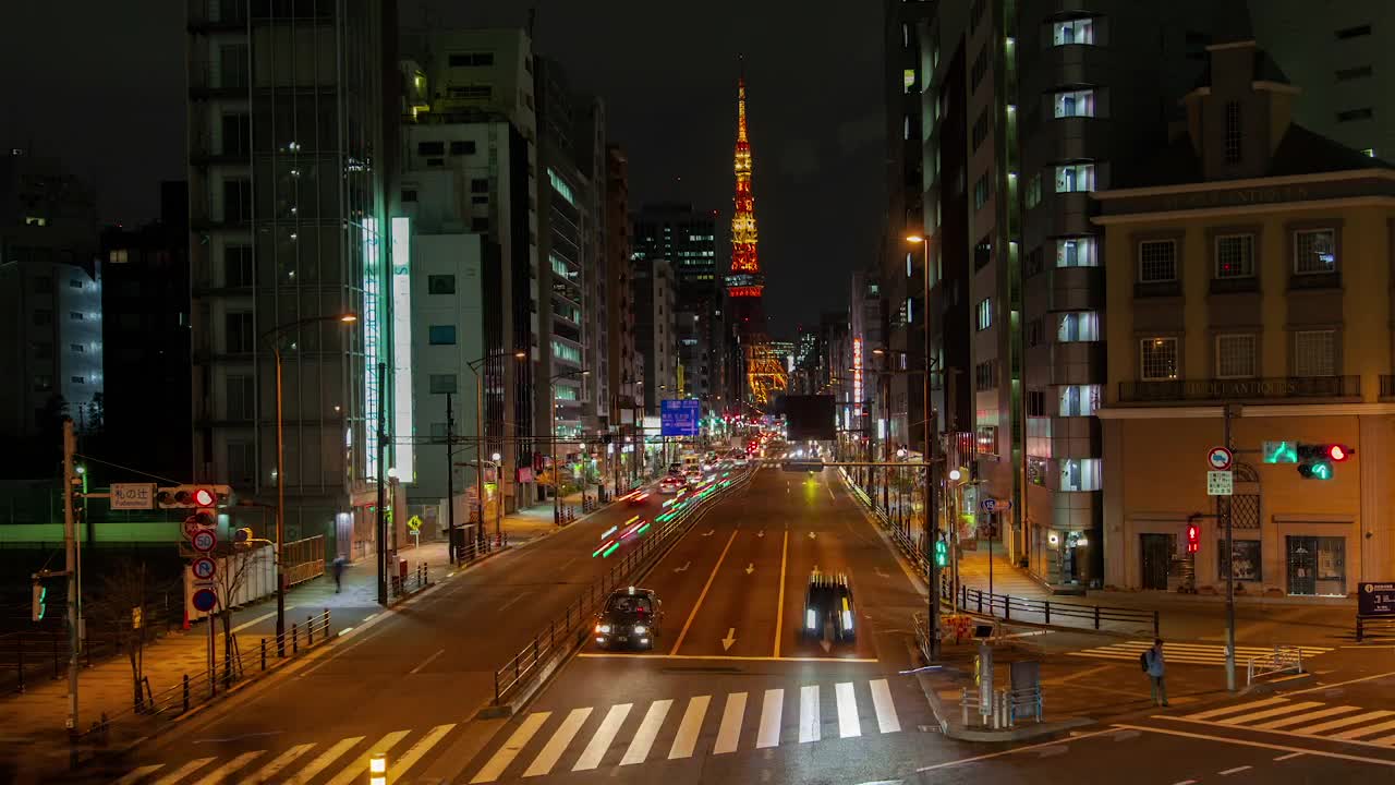 Download Stock Video Downtown Street In Tokyo Time Lapse Live Wallpaper For PC
