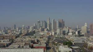 Stock Video Downtown Los Angeles Skyline In California Live Wallpaper For PC