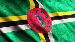 Stock Video Dominica Flag D Animation Live Wallpaper For PC