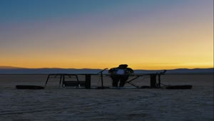 Stock Video Dj Playing In A Desert At Dusk 4242 Live Wallpaper For PC