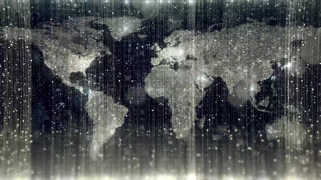 Download Stock Video Digitized World Map Live Wallpaper For PC