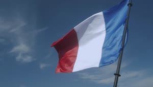 Stock Video French Flag Being Waved Live Wallpaper For PC