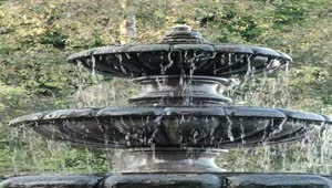 Stock Video Fountain In A Garden Live Wallpaper For PC