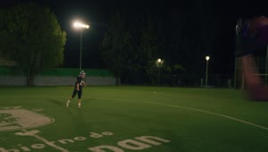 Stock Video Football Team Practicing Passes Live Wallpaper For PC