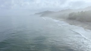 Stock Video Foggy Ocean Landscape Live Wallpaper For PC