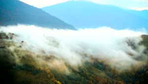 Stock Video Fog Running Through The Mountains Live Wallpaper For PC
