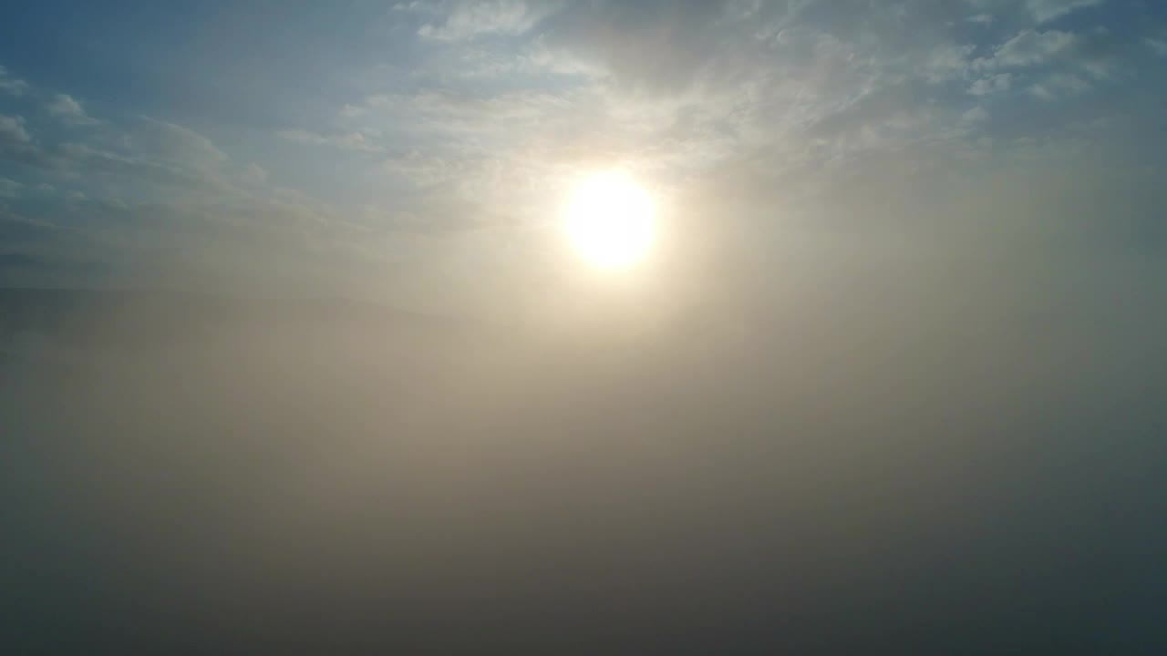 Download Stock Video Flying Over The Clouds On Winter Mountains Live Wallpaper For PC