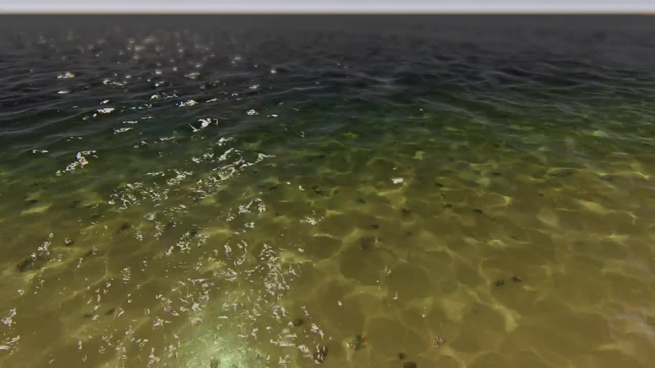 Download Stock Video Flying Over The Clear Water Of The Sea Live Wallpaper For PC