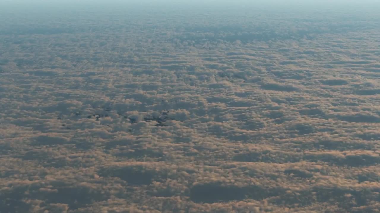 Download Stock Video Flying Over A Layer Of Small Clouds Live Wallpaper For PC