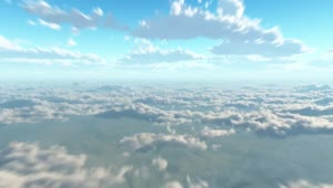 Stock Video Flying Between Cloud Layers Time Lapse Live Wallpaper For PC
