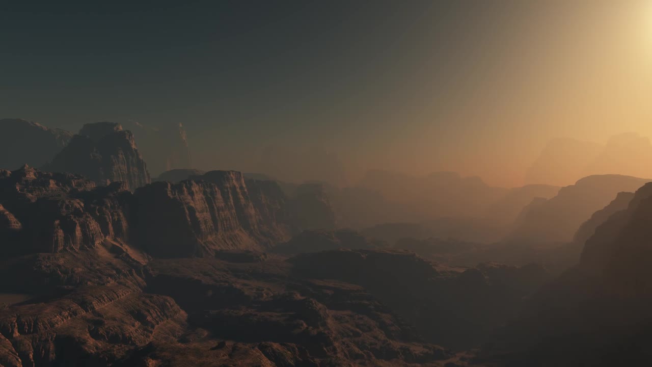 Download Stock Video Flying Across The Warm Surface Of Mars Live Wallpaper For PC