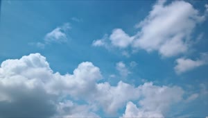 Stock Video Fluffy White Clouds Live Wallpaper For PC