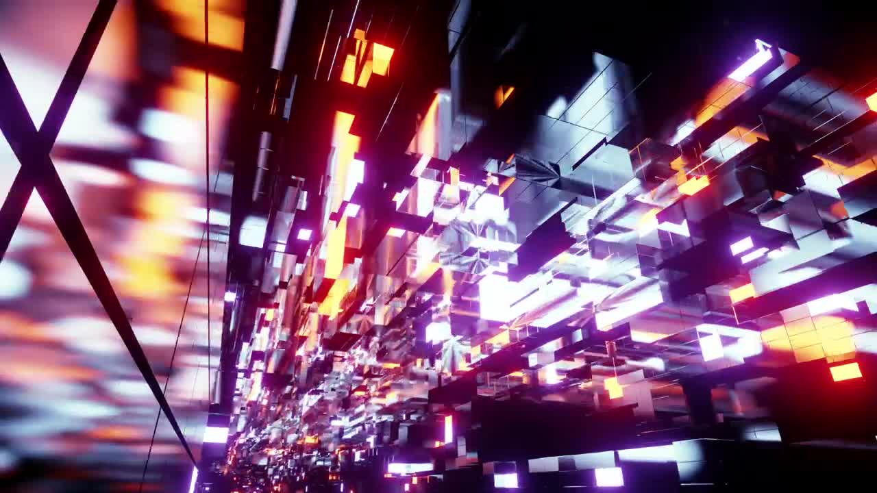 Download Stock Video Floating Abstract Reflective Blocks D Live Wallpaper For PC