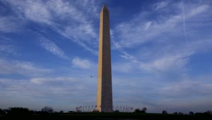 Stock Video Flags Around The Washington Monument Live Wallpaper For PC