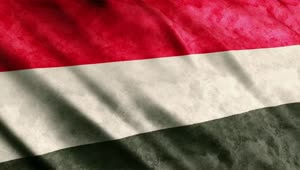 Stock Video Flag Of The Country Of Yemen In Asia Live Wallpaper For PC