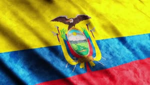 Stock Video Flag Of The American Nation Of Ecuador Live Wallpaper For PC