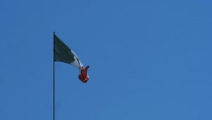 Stock Video Flag Of Mexico On A Flagpole Live Wallpaper For PC