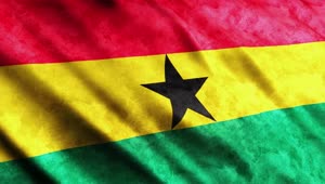 Stock Video Flag Of Ghana African Country Live Wallpaper For PC