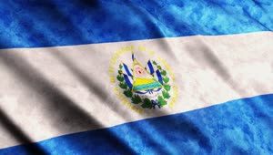 Stock Video Flag Of El Salvador Of South America Live Wallpaper For PC