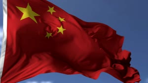 Stock Video Flag Of China Waving In The Wind Live Wallpaper For PC