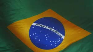Stock Video Flag Of Brazil Waving Live Wallpaper For PC