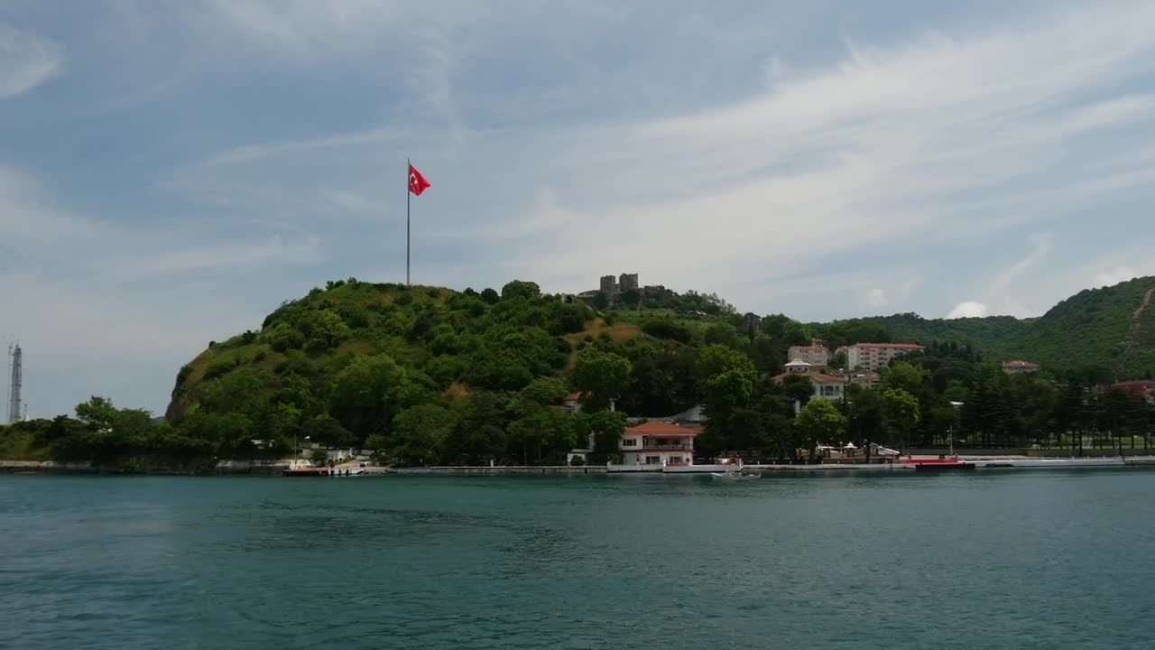 Download Stock Video Flag In The Top Of A Coast Hill Live Wallpaper For PC