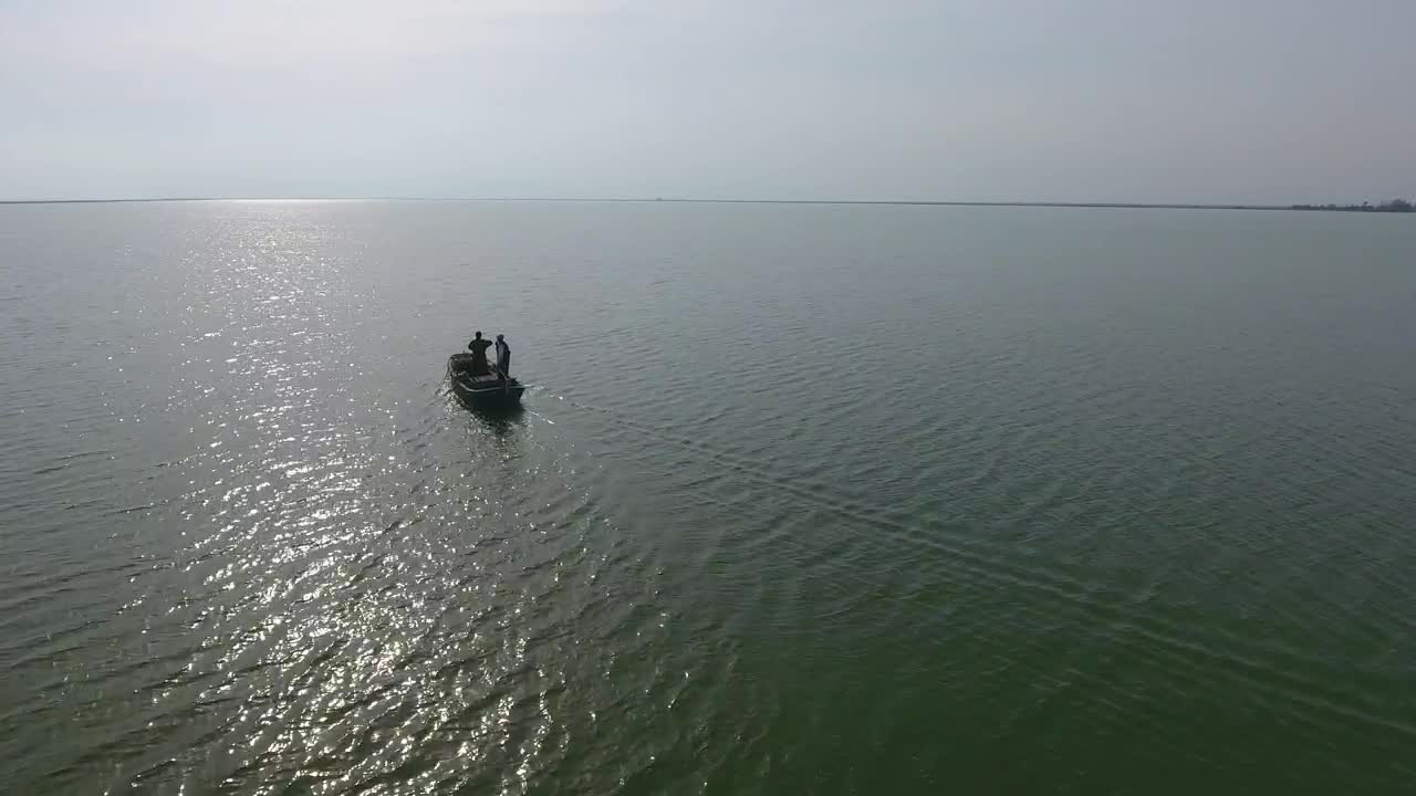 Download Stock Video Fishing Boat Sailing In The Ocean Live Wallpaper For PC