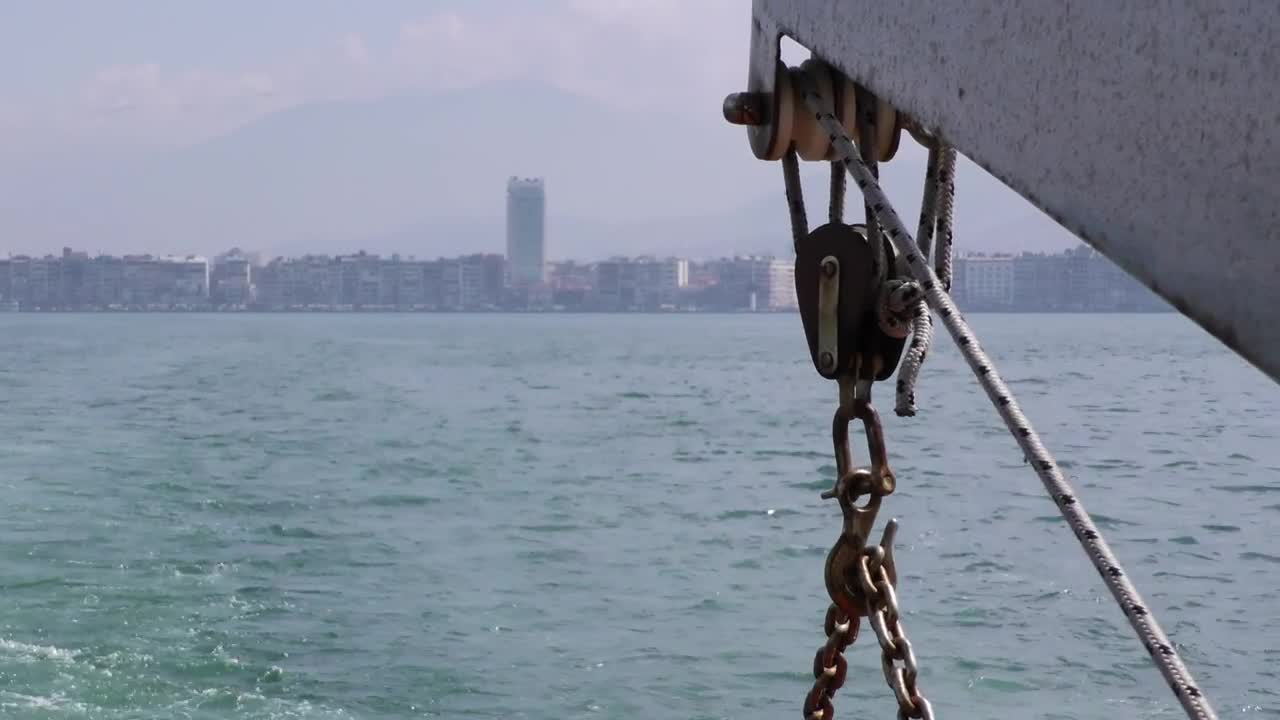 Download Stock Video Fishing Boat Crane Sailing Live Wallpaper For PC