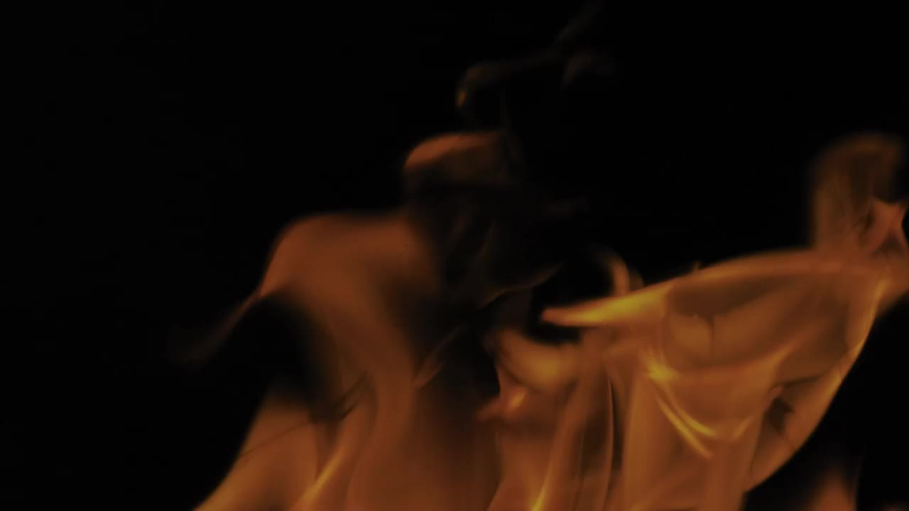 Download Stock Video Fire On Black Background Live Wallpaper For PC