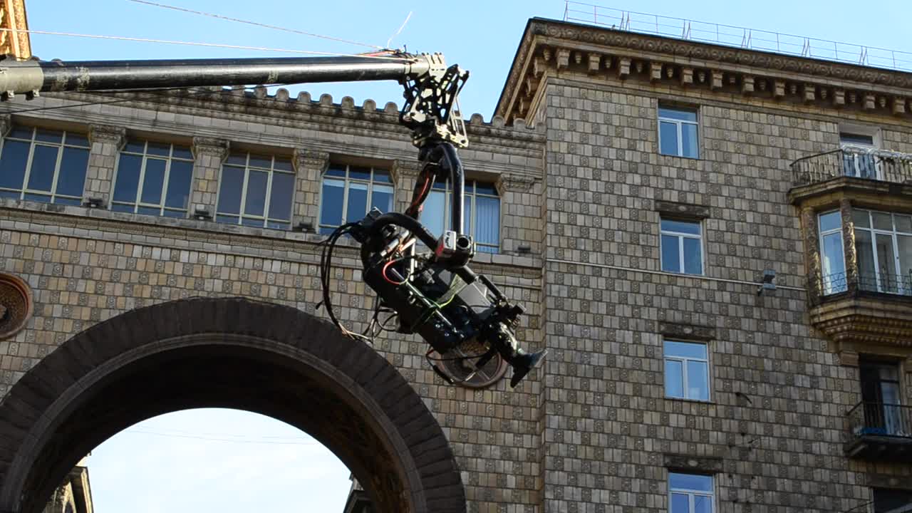 Download Stock Video Film Set Camera On A Rig Live Wallpaper For PC