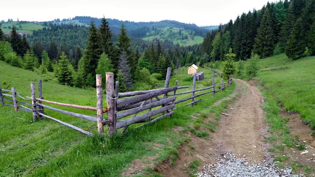 Download Stock Video Fence Of A Ranch In The Mountains Live Wallpaper For PC