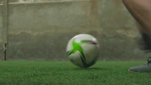 Stock Video Feet Of A Futsal Player Passing The Ball Live Wallpaper For PC