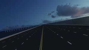 Stock Video Fast Virtual Tour Of A D Highway Live Wallpaper For PC