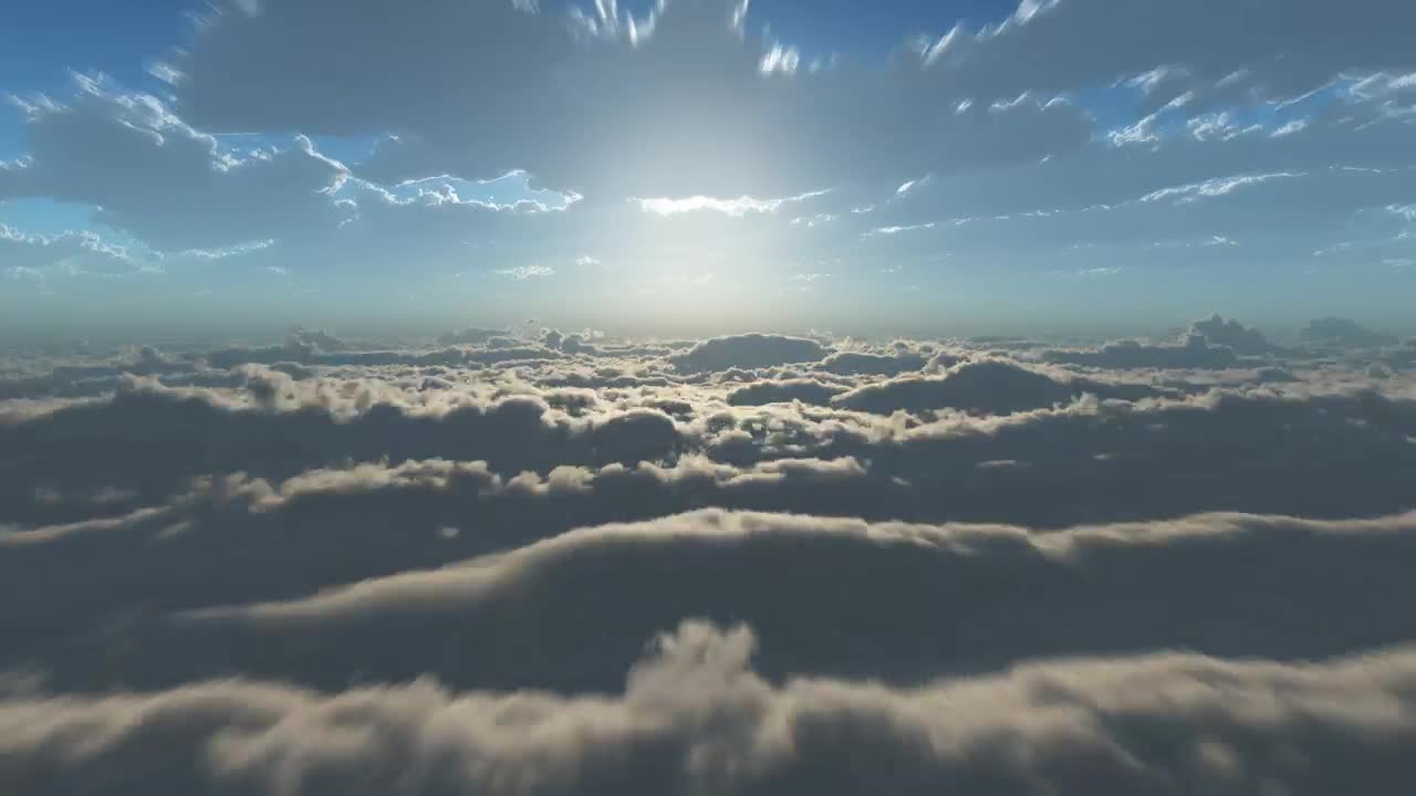 Download Stock Video Fast Flight Above The Clouds In The Sky Live Wallpaper For PC