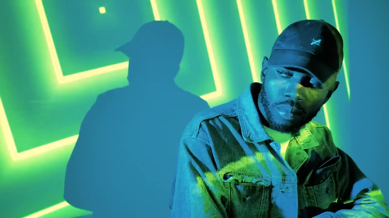 Download Stock Video Guy Lit By Projected Lights Live Wallpaper For PC