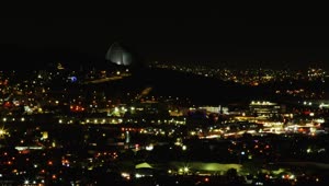 Stock Video Guadalajara City Lights At Night Live Wallpaper For PC