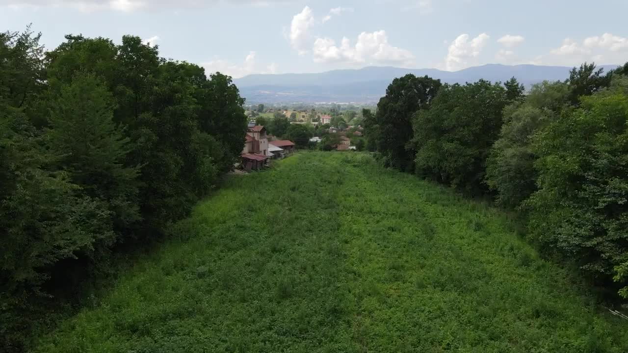 Download Stock Video Green Village Aerial Tour Live Wallpaper For PC