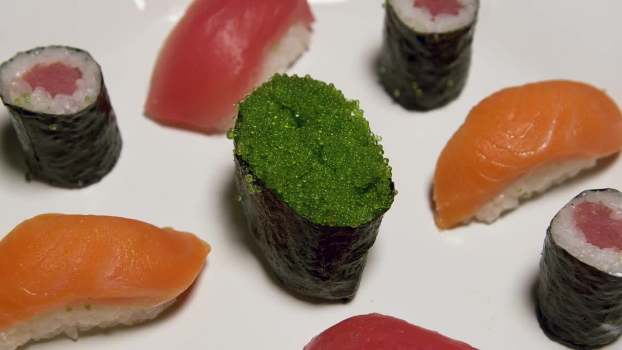Download Stock Video Green Caviar And Sushi Live Wallpaper For PC