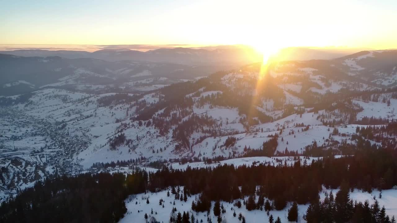 Download Stock Video Great Scenery In The Mountains During Winter Live Wallpaper For PC