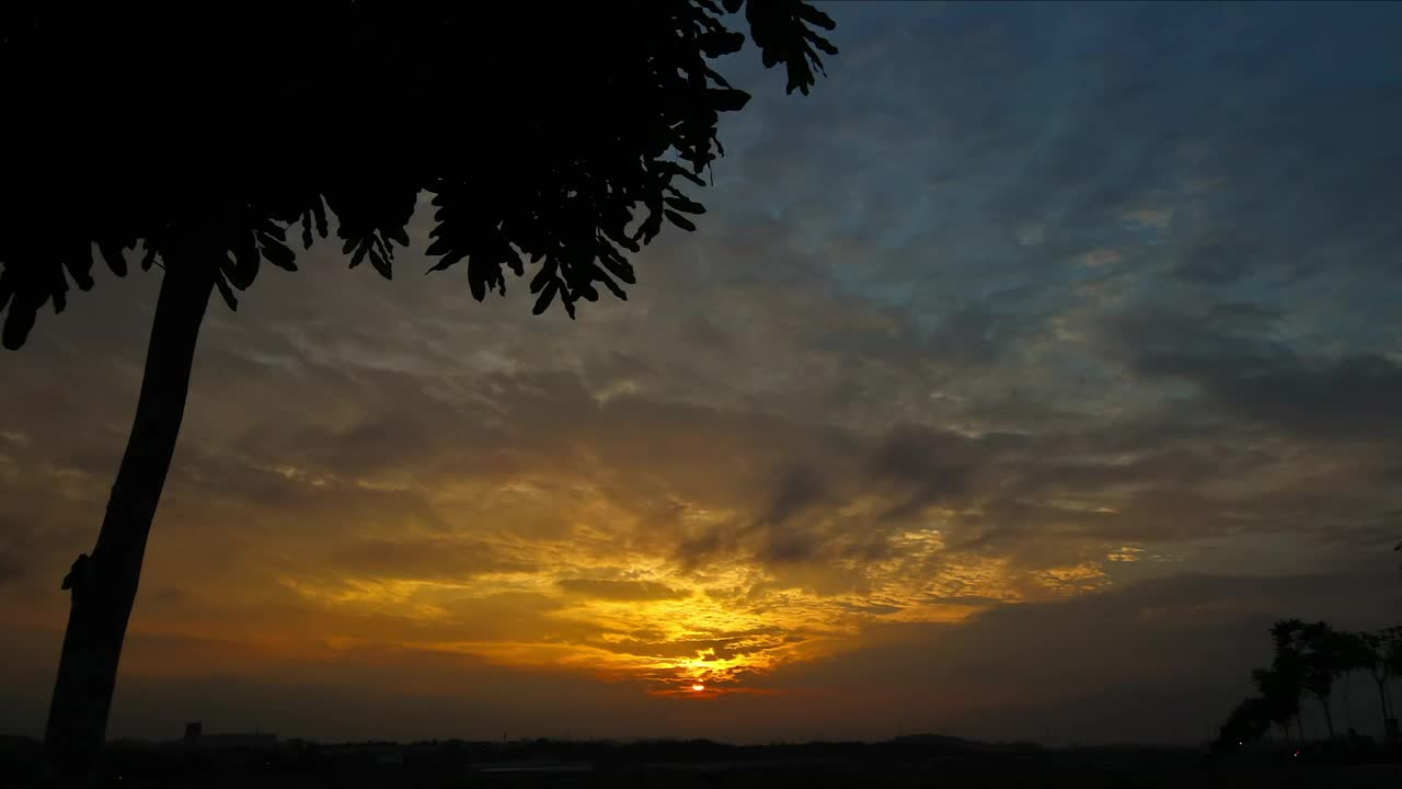 Download Stock Video Golden Sunrise In The Autumn Live Wallpaper For PC