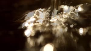 Stock Video Gold Water Drops Live Wallpaper For PC