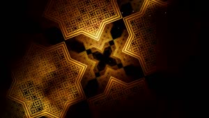 Download Stock Video Gold Ramadan Kareem In Islamic Pattern Spinning Live Wallpaper For PC