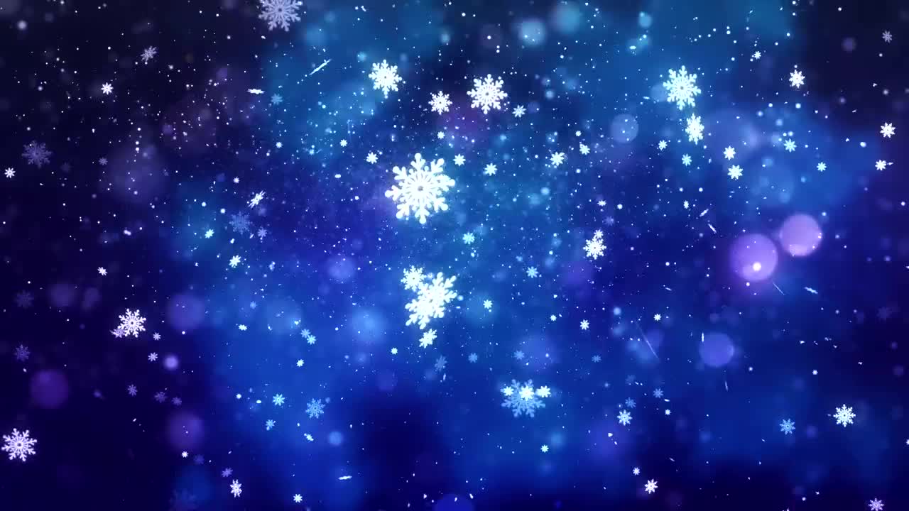 Download Stock Video Glitters Falling With Christmas Or Winter Concept Live Wallpaper For PC