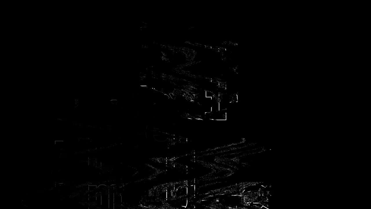 Download Stock Video Glitch Heading Title Live Wallpaper For PC