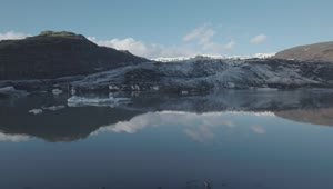 Stock Video Glacier Lake In Iceland Live Wallpaper For PC