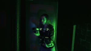 Stock Video Girls Playing Laser Tag Live Wallpaper For PC
