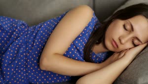 Stock Video Girl Asleep On A Sofa Live Wallpaper For PC